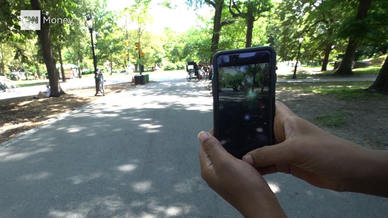 Here's what playing Pokémon Go is like