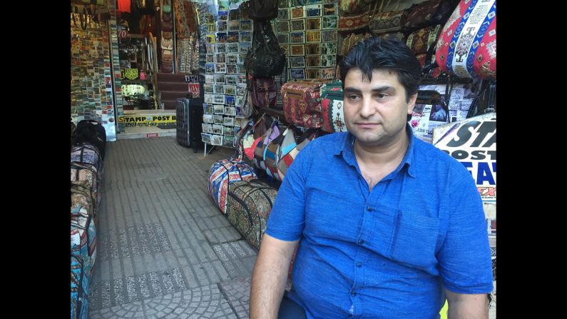Tourists were already nervous about visiting Turkey after earlier attacks this year. Shop owner Ahmet says trade has slumped in recent months. "I used to have two shops but I had to close one, and now this is all I have. I've lost more than 90% of my business," he told CNN.