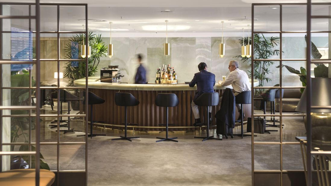 Cathay Pacific comes second to Etihad Airways in the category of world's best first class airlines, but its newly reopened first class lounge The Pier -- with a full-service bar -- came first. 