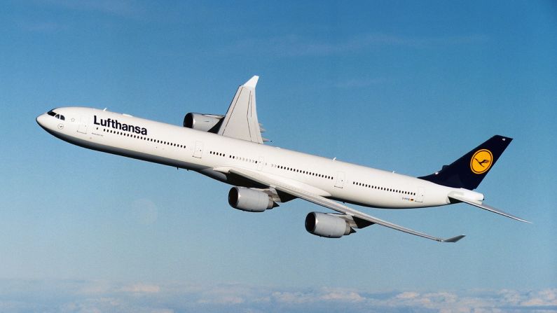 Germany's flag carrier and Europe's largest airline, Lufthansa was honored in the top 10 list. 