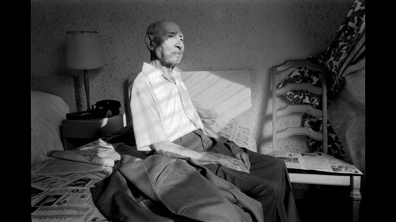 A man sits in his room at the An-Nell Hotel in 1984. Monroe says he has been fond of this image for a long time. "Growing up in South Beach, being Jewish, and becoming a photographer -- the chips fell in place," he said. "I even knew that this was all I wanted to do for a decade, and it worked out that way."