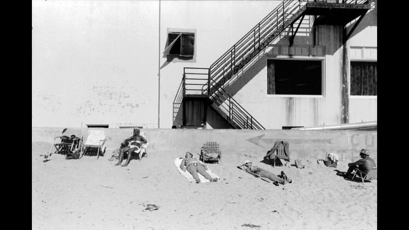 People at Lummus Park beach at 14th Street in 1977. "I can't claim a most memorable moment," Monroe said about his experience. "It was a decade of wonderment. I was always amazed, felt very fortunate, and knew that I was in the center of something significant, a precious legacy, and it would soon vanish."