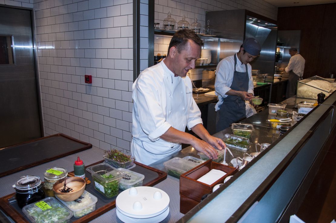 Mandarin Oriental Hong Kong executive chef Robin Zavou.