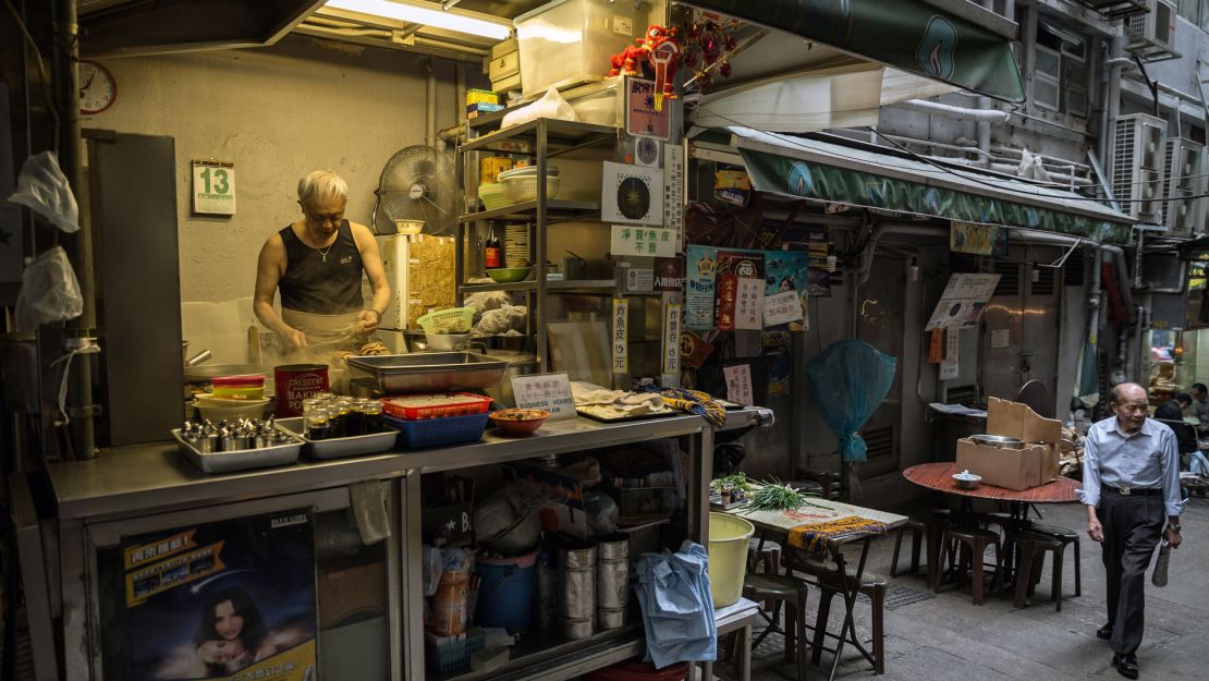 Hong Kong only has 25 licensed street food vendors left.  