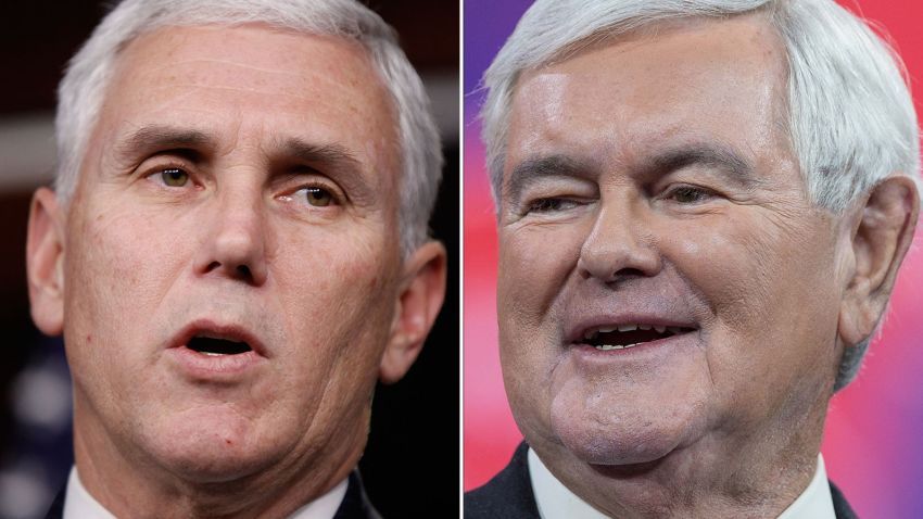 mike pence newt gingrich composite