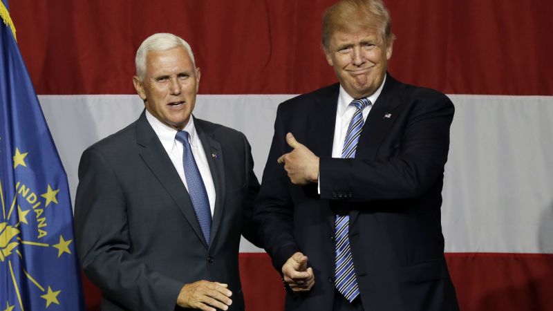 Donald Trump Selects Mike Pence As VP | CNN Politics