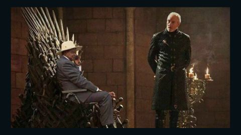 Twitter user Timothy (@Corleone250) transports president Museveni into a scene from TV show Game of Thrones. 