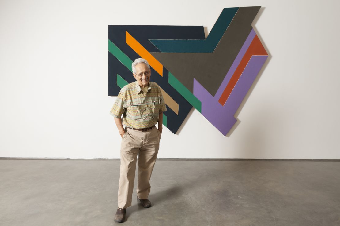 Sprüth Magers showing works by American artist Frank Stella at their Berlin gallery.