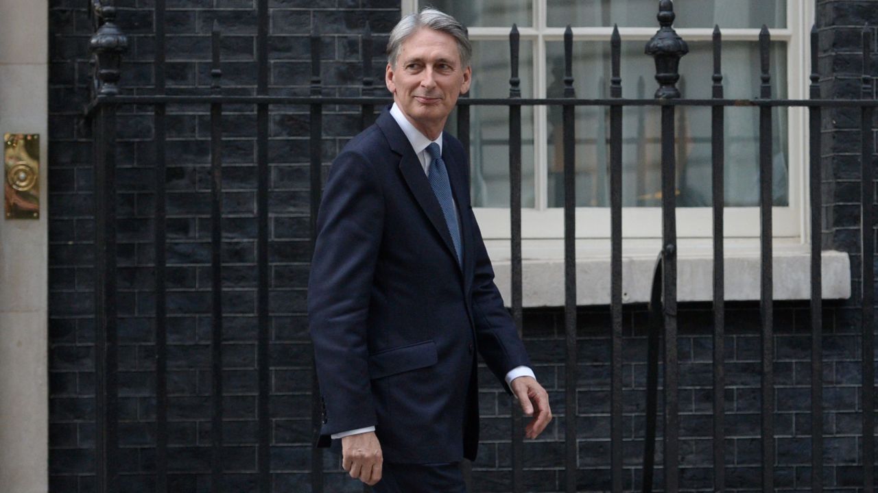 British Chancellor Philip Hammond has warned against a "no deal" Brexit.