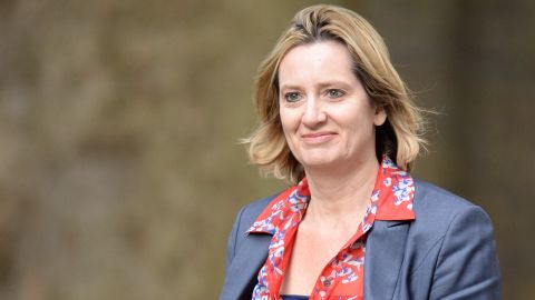 British Home Secretary Amber Rudd urged people not to "rush to conclusions" over the case.