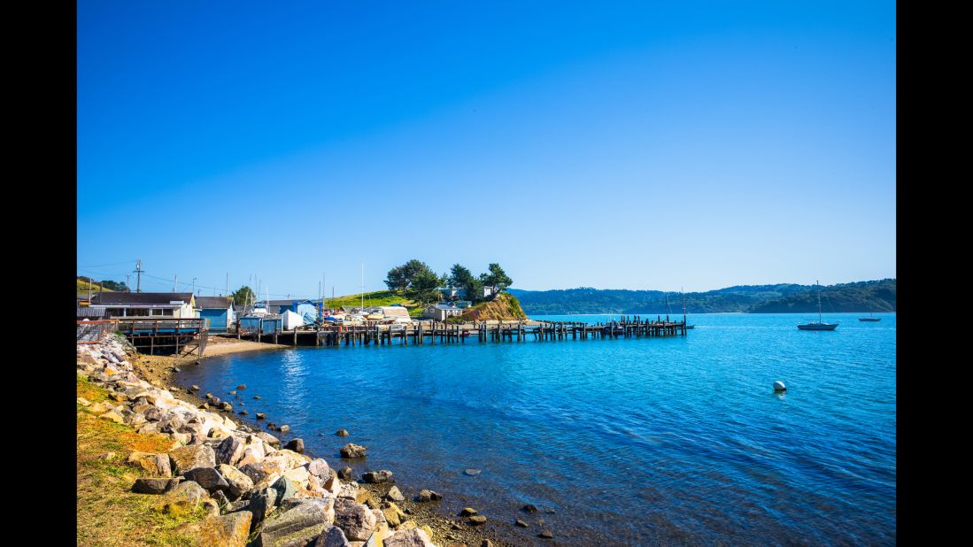 Tiny Marshall, California, sits on Tomales Bay in Marin County. The area is home to nearly half the state's shellfish growers, and oysters are what lure visitors to the bay front to shuck and slurp.