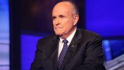 Rudy Giuliani visits "Cavuto" On FOX Business Network at FOX Studios on September 23, 2014 in New York City.