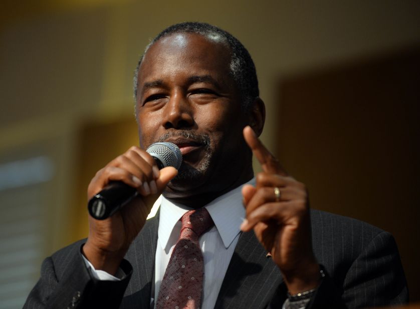 Ben Carson, who ran against Trump in the primary