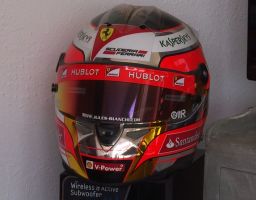 Jules Bianchi's helmet.