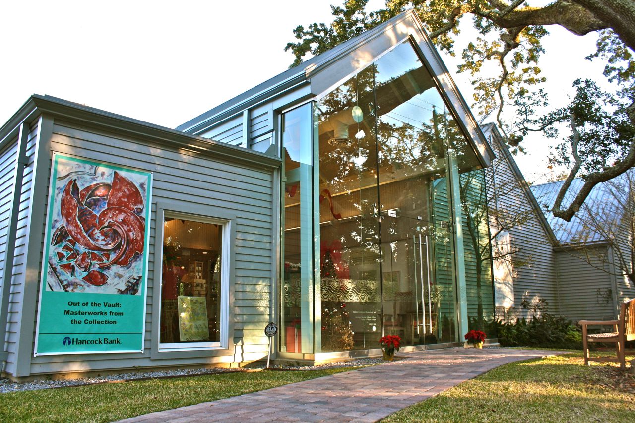 The Walter Anderson Museum of Art's permanent collection features work by the Anderson brothers.