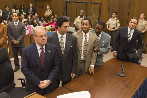 "The People v. O.J. Simpson: American Crime Story" made FX happy at the Emmy nominations ceremony as it enjoyed 22 of them, including one for outstanding limited series. It's up against "American Crime," "Fargo,"<br />"The Night Manager" and "Roots." 