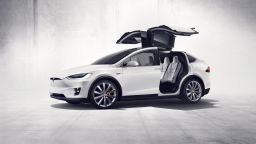 The Tesla Model X.