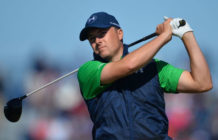 Last year Jordan Spieth was a contender on the final day but missed out on a third successive major title. This time the world No. 3 has plenty of work to do after a par 71 left him eight behind Mickelson, and tied with U.S. Open champ Dustin Johnson.