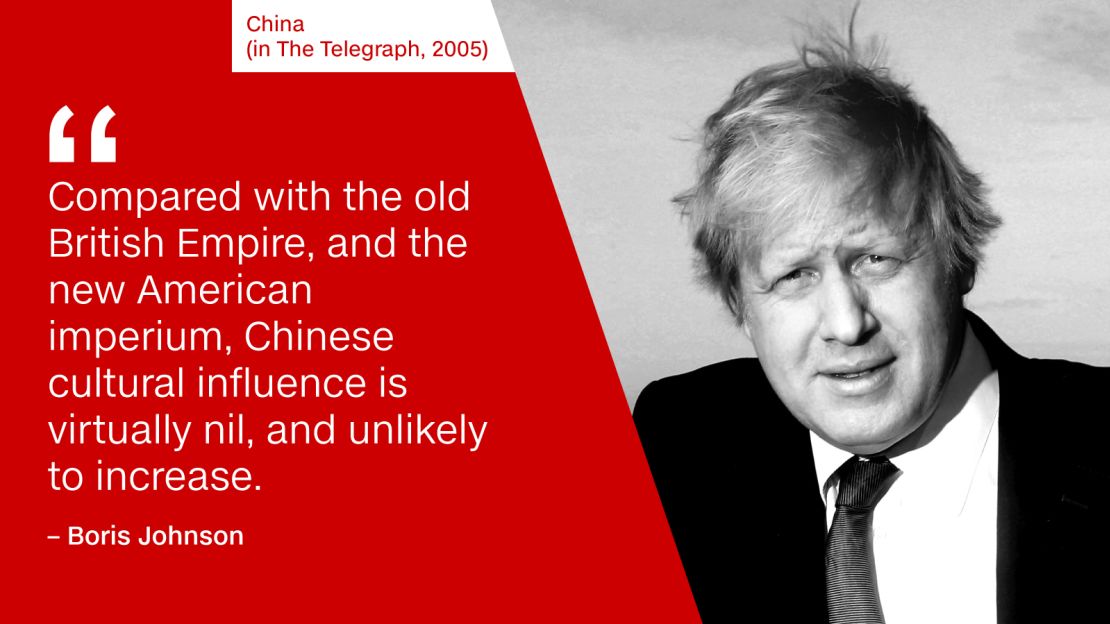 Boris on China