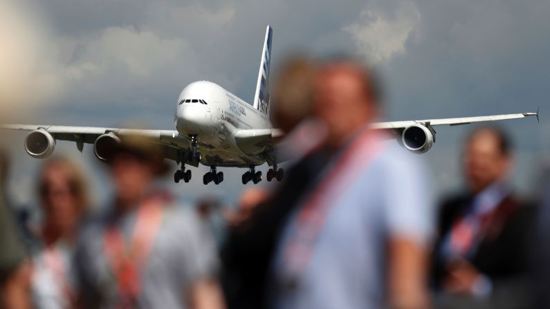 While the world's aviation execs were hammering out business deals behind closed doors at Farnborough, everyone else was having fun checking out the planes and the gear. Click through the gallery to see some of the amazing aircraft on display. 