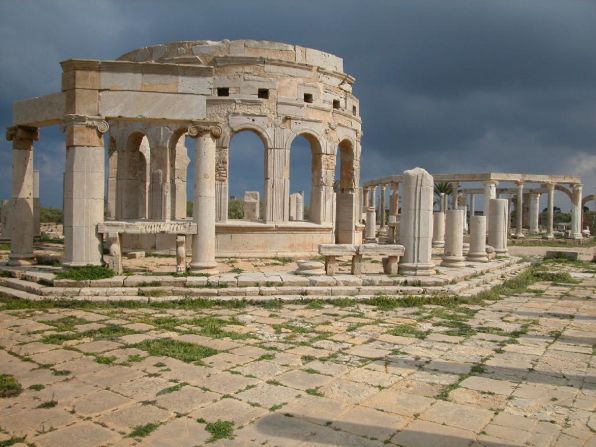 Leptis Magna was the birthplace of Roman emperor Septimius Severus, who built upon the city, embellishing it with public monuments, a market place and residential areas.