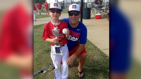 Sean Copeland, 51, and his son Brodie, 11, both of Texas, were killed in Thursday's attack, their family said.