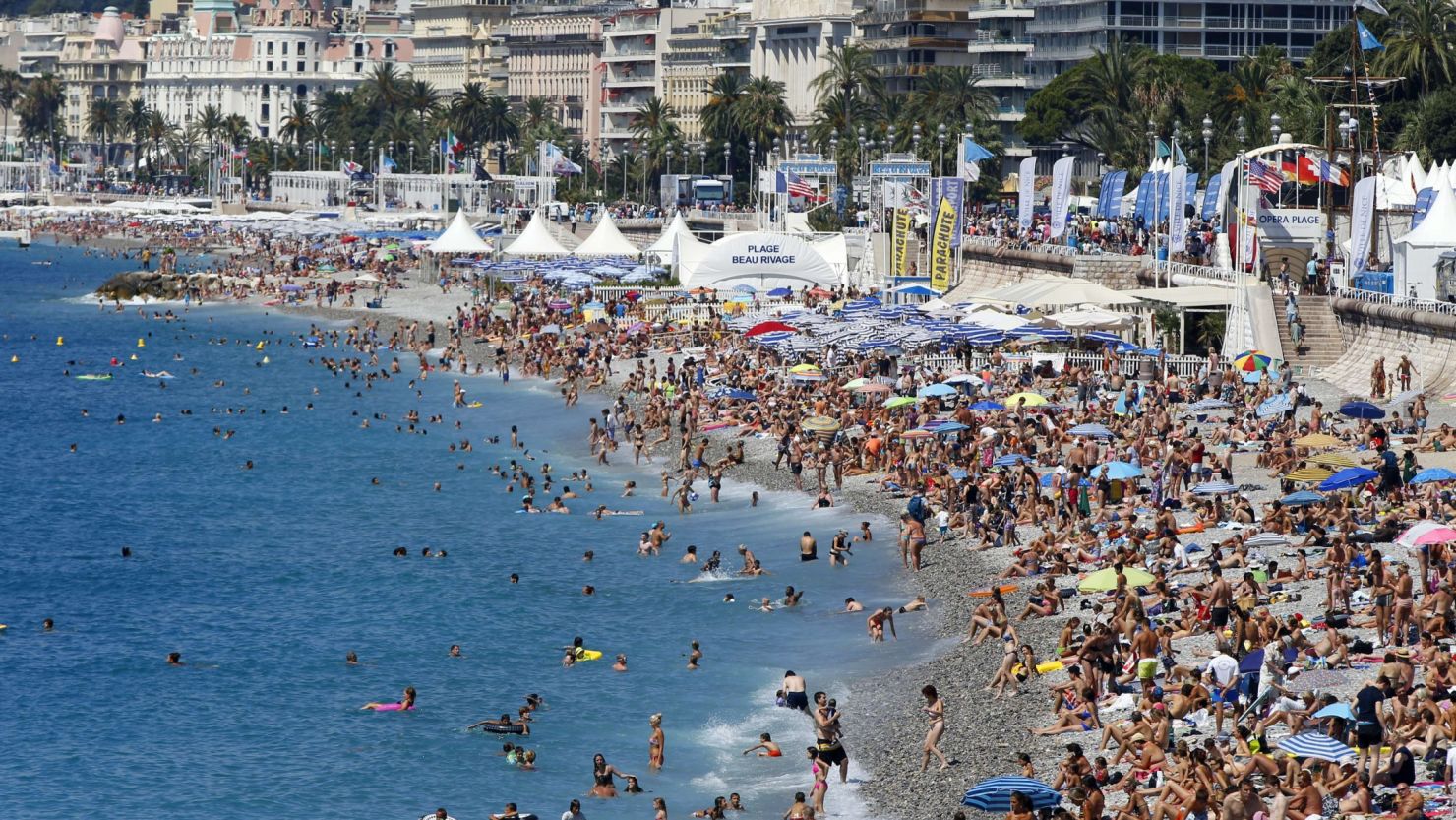 Travelers are posting their photos and memories from Nice across Instagram and Facebook