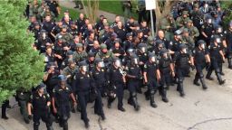 police militarization baton rouge