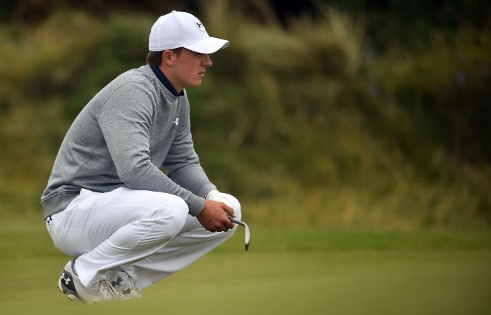 World number two Jordan Spieth is well off the pace on five-over after another disappointing day.