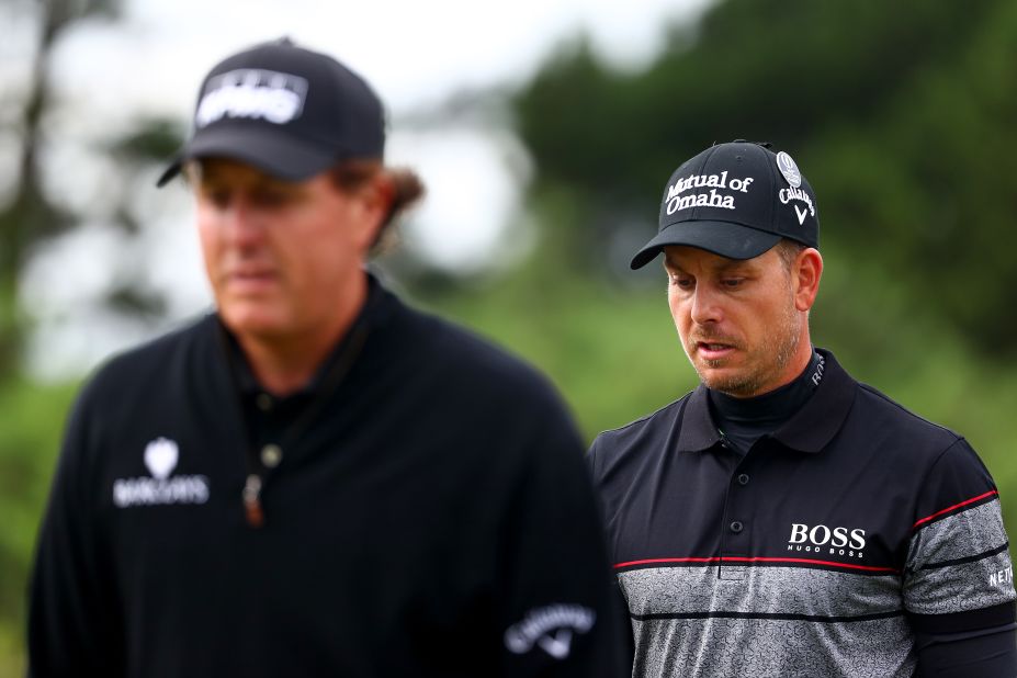 Mickelson and Stenson fought their own lonely duel to battle it out for the 145th British Open. 