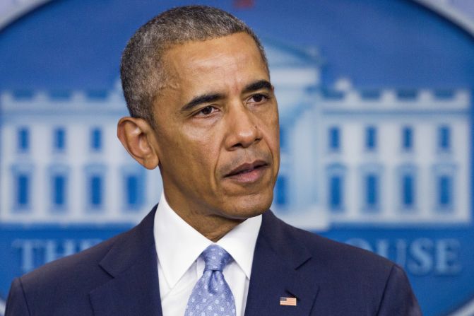 President Barack Obama  <a href="http://www.cnn.com/2016/07/17/us/baton-route-police-shooting/index.html" target="_blank">condemned the slayings of three Louisiana law enforcement officers</a> on Sunday, July 17, as he called on the nation to condemn violence against law enforcement. "We as a nation have to be loud and clear that nothing justifies violence against law enforcement," Obama said, speaking from the White House press briefing room. "Attacks on police are an attack on all of us and the rule of law that makes society possible."