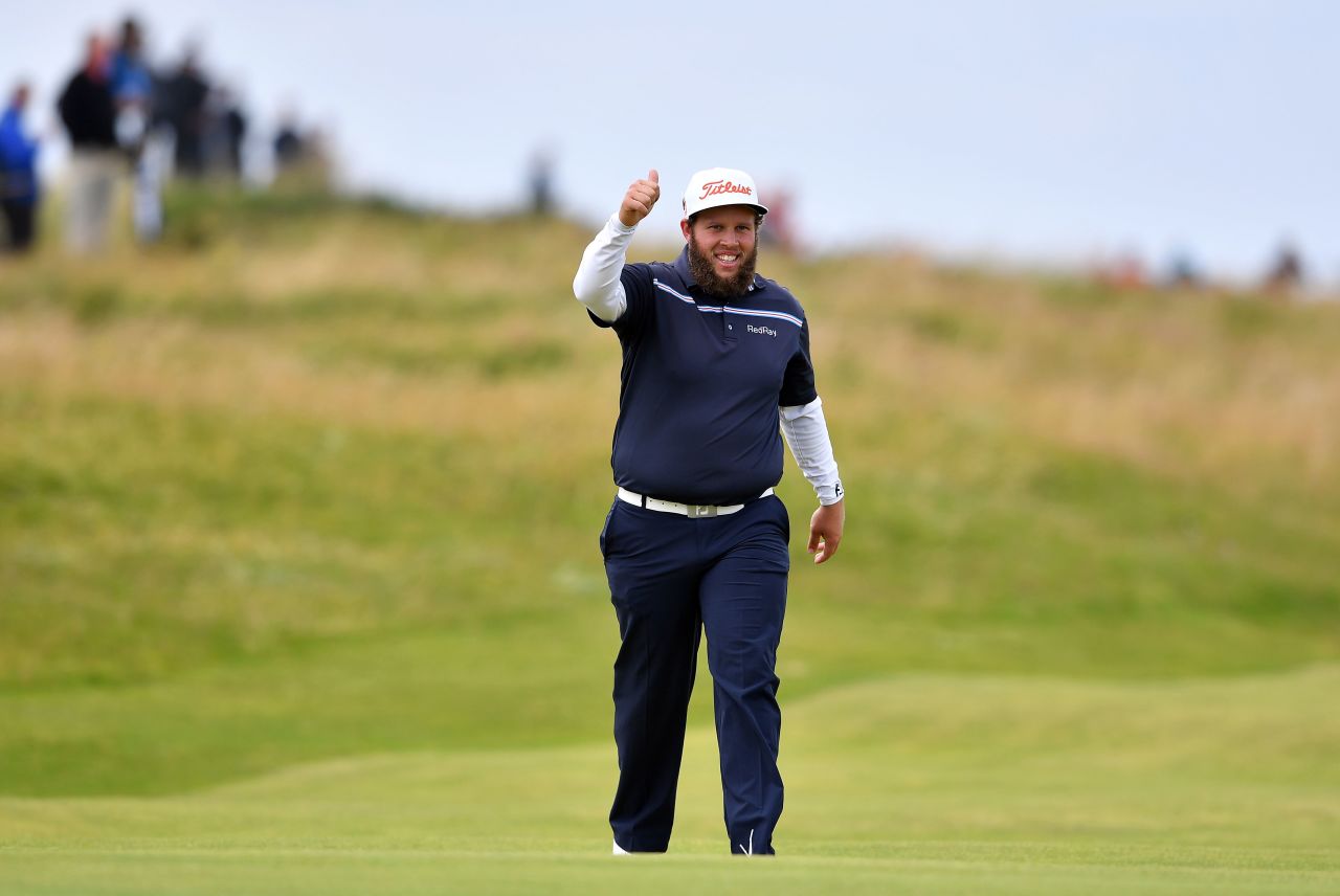 England's Andrew 'Beef' Johnston enhanced his reputation at the 145th British Open with superb play to match his crowd pleasing demeanor.