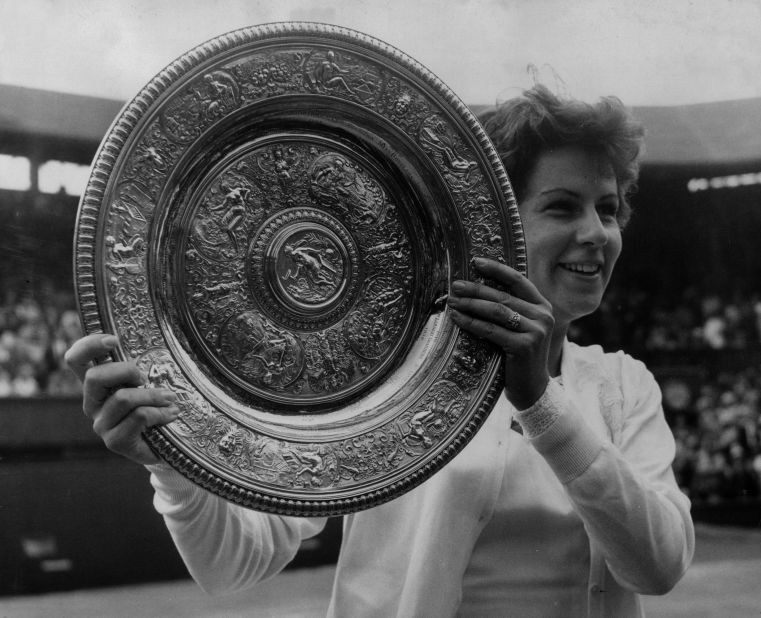Brazilian <a href="http://edition.cnn.com/2016/07/20/tennis/rio-2016-maria-bueno-princess-diana/index.html">Bueno won three Wimbledon singles </a>title during an illustrious career. She won seven grand slam single titles in all, as well as 11 doubles titles and one mixed doubles crown.