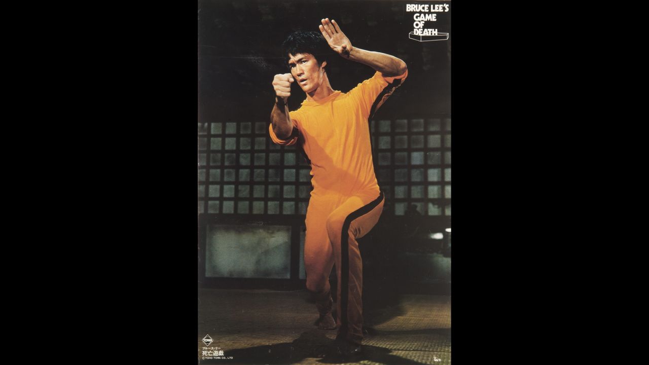 A poster for Robert Clouse's drama "The Game of Death" starring Bruce Lee and released in 1978 five years after Lee's death. "The Game of Death," shot in 1972 but left incomplete when Lee died, would be his last film. 