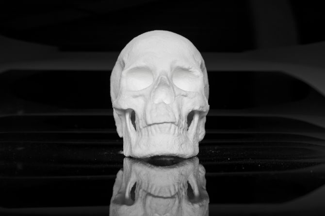 "Ecce Animal" by Dutch artist <a href="index.php?page=&url=http%3A%2F%2Fbydiddo.com%2F" target="_blank" target="_blank">Diddo</a> is not your usual skull. Sculpted from gelatine and compressed cocaine, the powder was all sourced from the street and rigorously tested in a lab for its purity -- only around 15-20% once 'cutting agents' including caffeine and paracetamol were accounted for. The sculpture is a Yorick for Generation X, but not, explains the artist, preoccupied with mortality, nor "intended to be parable on the self-destructiveness of addiction or substance abuse." He says the piece meditates upon the conflict between our civilized societies and the vestiges of our animal instincts. "Cocaine helps relieve the tension between the conflicting forces," Diddo argues. "It complements the intended message." 