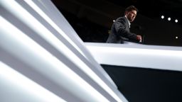 Former Navy SEAL Marcus Luttrell delivers a speech on the first day of the Republican National Convention on July 18, 2016 at the Quicken Loans Arena in Cleveland, Ohio. An estimated 50,000 people are expected in Cleveland, including hundreds of protesters and members of the media. The four-day Republican National Convention kicks off on July 18