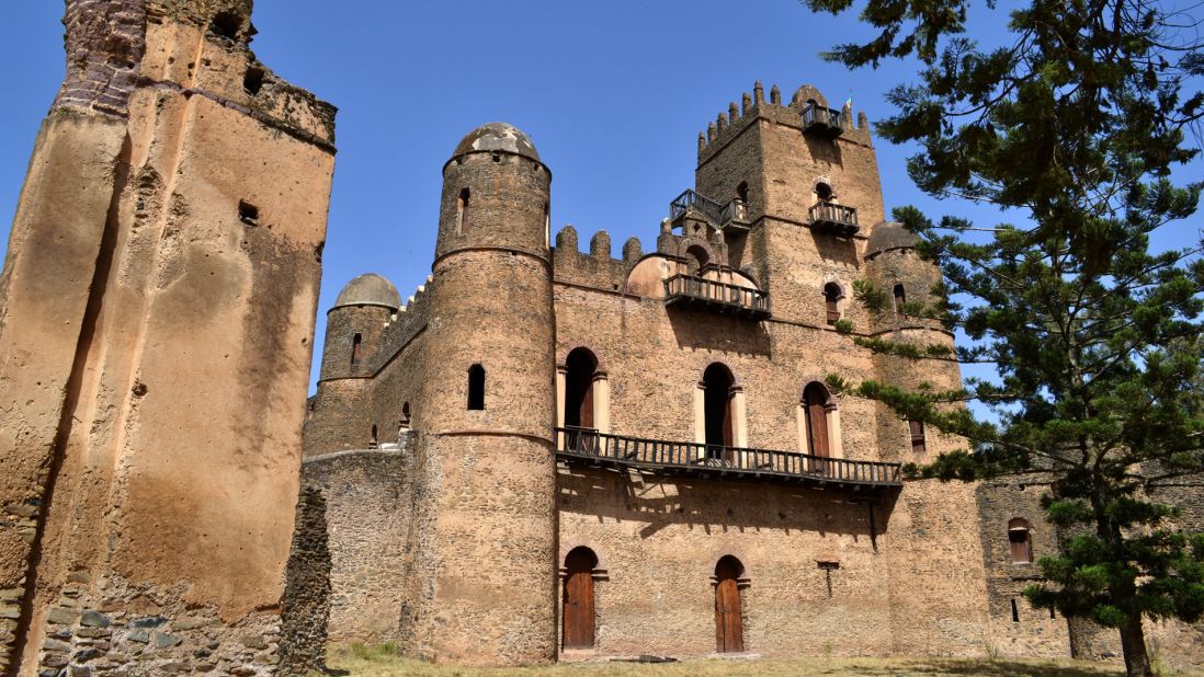 One of the architectural wonders of Africa, the Fasil Ghebbi (Royal Citadel) of Gondar is a sprawling complex of palaces, churches, plazas, barracks, stables and meeting halls surrounded by sturdy walls. Founded in the 17th century by Emperor Fasilides, the citadel was badly damaged by British bombing during World War Two, but much has been restored.