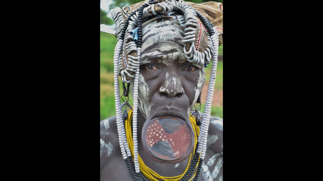 One of the great crossroads of humanity, more than 50 tribes live in and around the Omo Valley of southwest Ethiopia. Many of them -- like the Hamar and Mursi -- cling to ancient ways and means like ceramic lip disks, ritual scarring, body painting and nomadic herding.