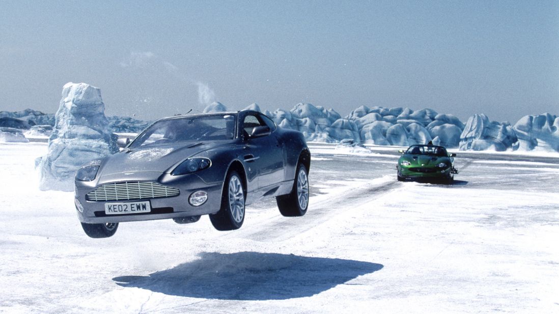 James Bond's Aston Martin Vanquish in "Die Another Day" could become practically invisible at the push of a button.