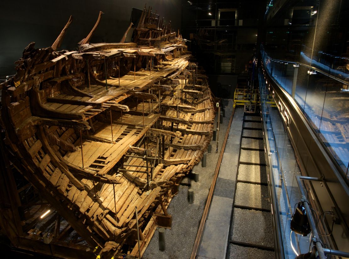 The Mary Rose has undergone a ￡5.4 million revamp.