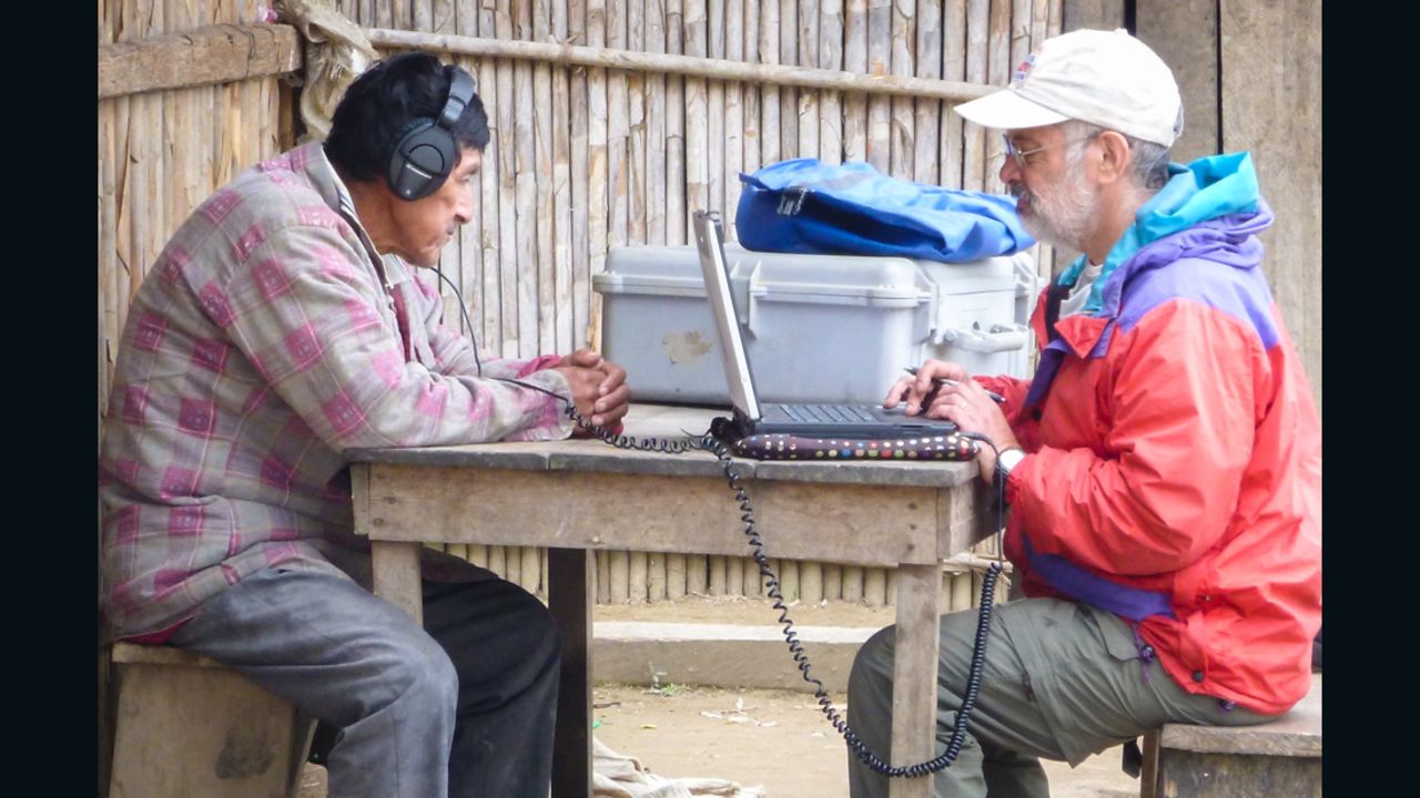 Brandeis University Professor Ricardo Godoy conducts the study experiment in a village in the Bolivian rainforest. 
