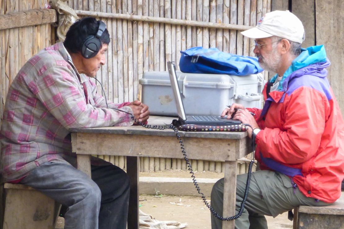 Brandeis University Professor Ricardo Godoy conducts the study experiment in a village in the Bolivian rainforest. 