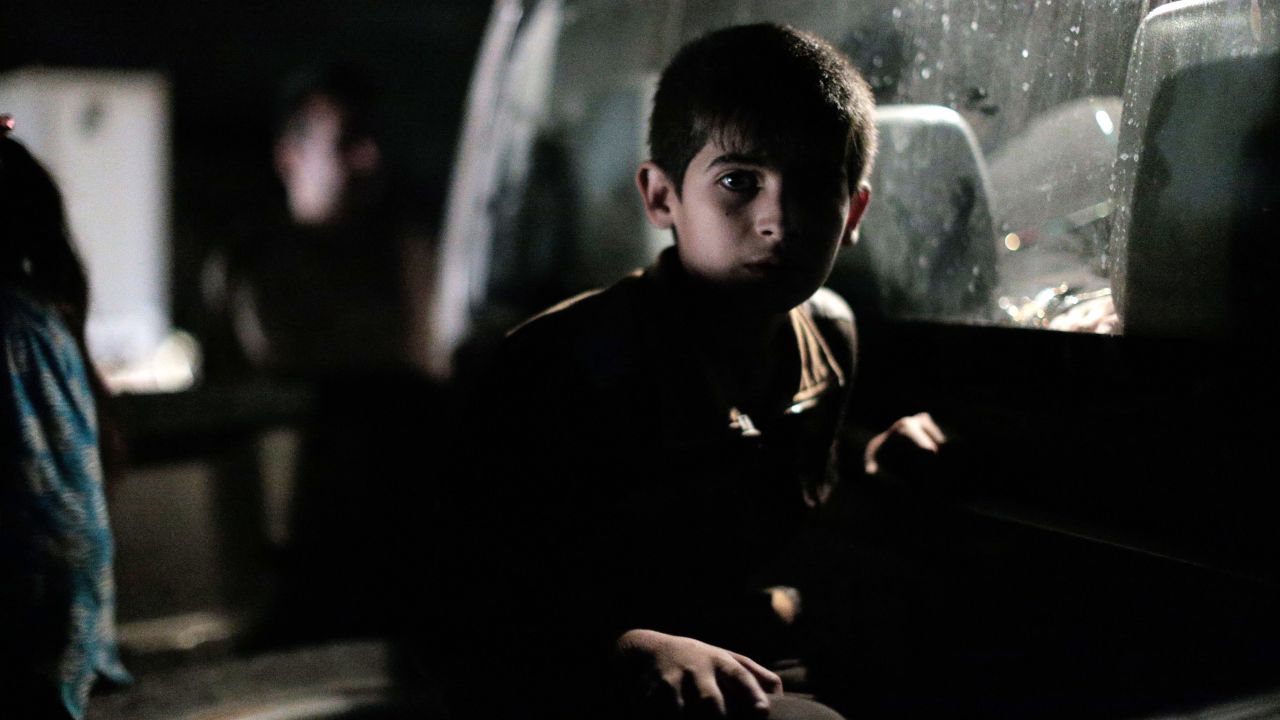 Many of the children and families who escaped were taken to nearby refugee camps.