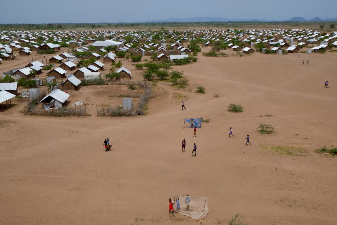 Kakuma refugee camp. 