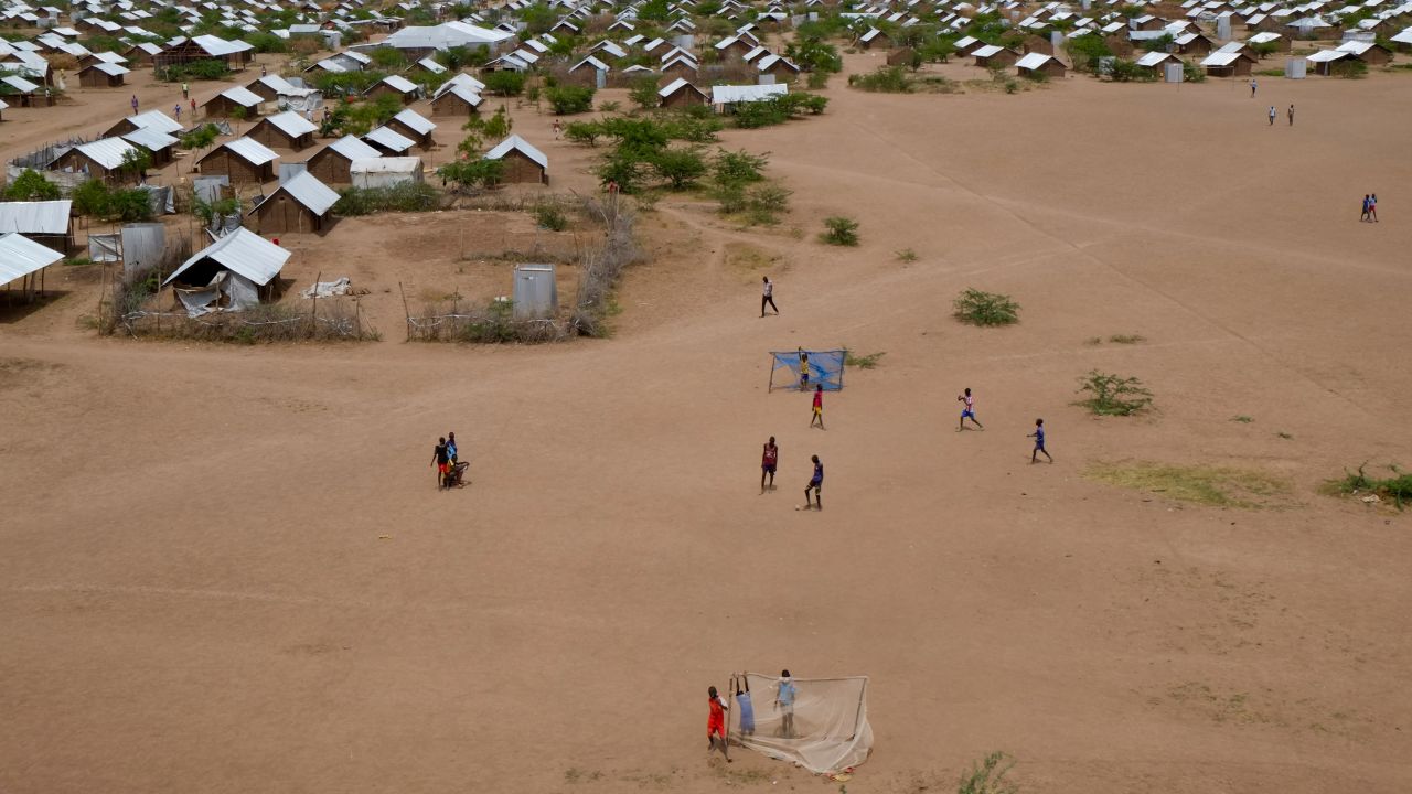 Kakuma refugee camp. 