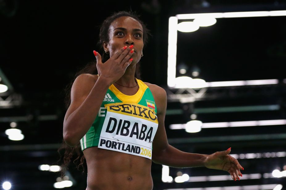 Genzebe Dibaba was named as the Laureus female athlete of the year in 2015 after breaking three world records in two weeks, setting new marks in the 1,500m indoor, 3,000m and two mile indoor events. The Ethiopian, 25, will be going for gold in the 1,500m.