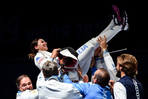 Italy's Rossella Fiamingo will be looking to add the Olympic épée title to her two world championship crowns. The 25-year-old, who hails from Catania, is her country's big hope for gold in Rio.