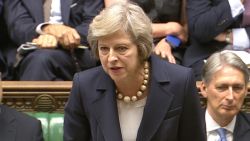 theresa may first pm questions