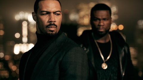 Omari Hardwick stars as James "Ghost" St. Patrick and Curtis "50 Cent" Jackson as Kanan on "Power." 