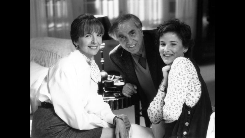 Marshall with Diane Keaton, left, and Juliette Lewis for the film "The Other Sister" in 1999. 